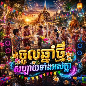 ចូលឆ្នាំថ្មីសប្បាយទាំងអស់គ្នា - Khmer New Year - Remix