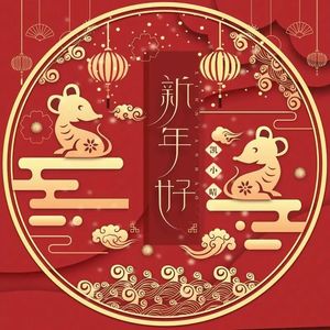 新年好(伴奏)