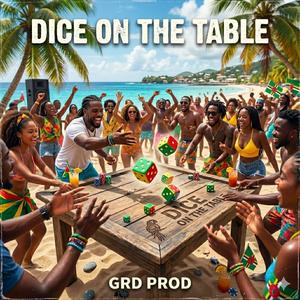 Dice on the table