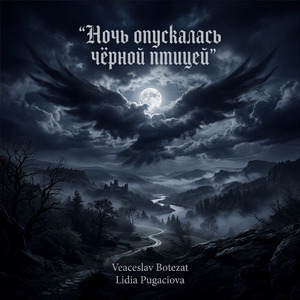Ночь опускалась чёрной птицей