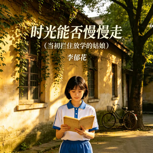 时光能否慢慢走（当初拦住放学的姑娘）