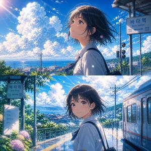 白い世界 (하얀 세계)