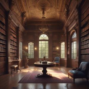 Lost in the Library by @ena_japan