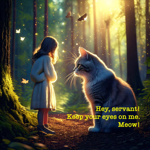 집사야 나만 바라봐, 냐옹