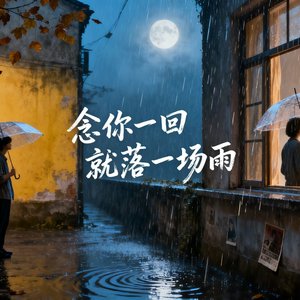 念你一回就落一场雨