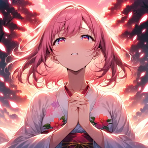 満開　名もなき最後の桜