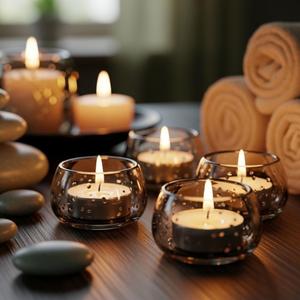 Luxury Spa Ambience – Candlelight Relaxation and Calm Music