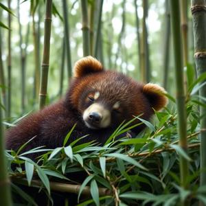 En un bosque de bambú