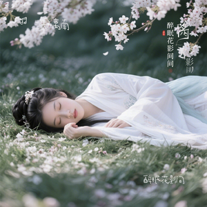 醉眠花影间