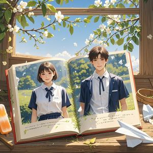 老相册里的晴天-绪月