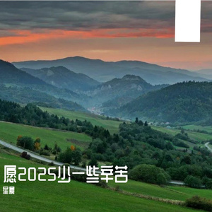 愿2025少一些辛苦