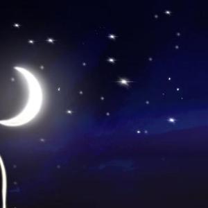 秋风吹云散，落叶与树别