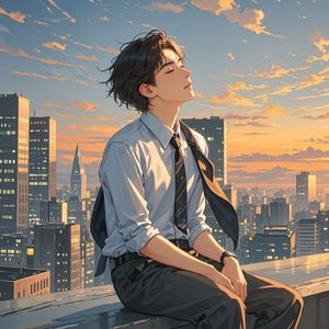 晚风寄给打工人的信-黄可可