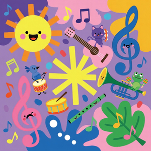 Funky Sneakers _ Tênis Colorido - Nursery Songs for Kiddos