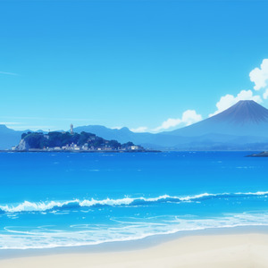 湘南の空に