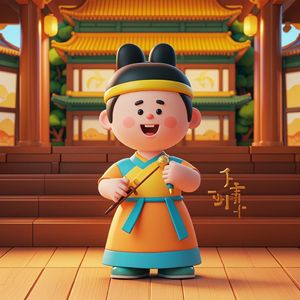 国学成语儿歌《一时之秀》