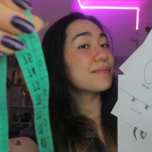 Escovando sua sobrancelha (tapping e escova no mic)