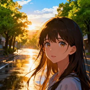 夏天的雨 伴奏