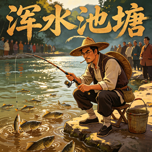 浑水池塘