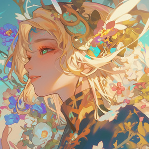 春の神と花の祭り