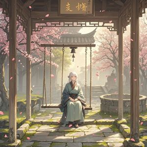庭院春深_小雄