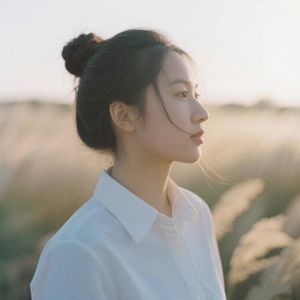 灰白天空下