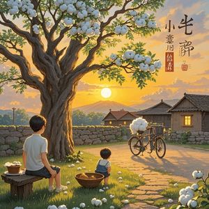 小时候