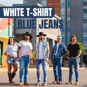 White T-Shirt Blue Jeans
