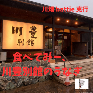 食べてみー、川豊別館のうなぎ