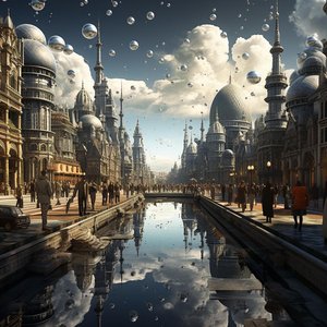 Walking on Air on His Cloads