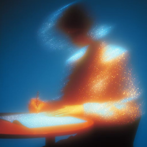 The smoke in the air