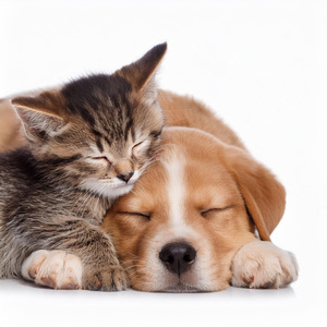 Las Mascotas Disfrutan De Sonidos Serenos