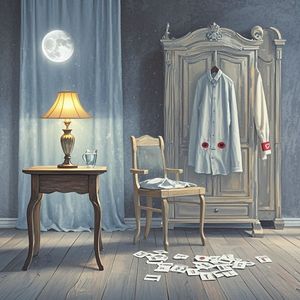 空房间的月光-荒地