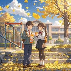九月的银杏书签_勇哥