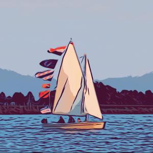 Koraalrif in zee