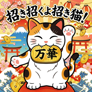 招き招くよ招き猫！