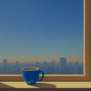 Coffee and Raindrops