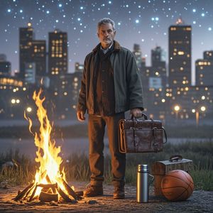 四十岁的篝火-天空之城