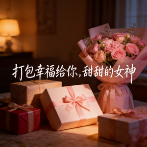 打包幸福给你 甜甜的女神