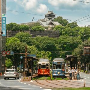 風待つ夏の旗