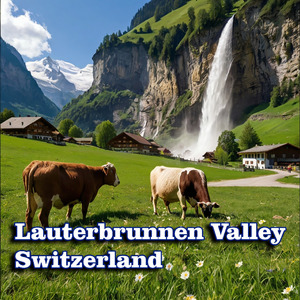 Lauterbrunnen Valley Switzerland