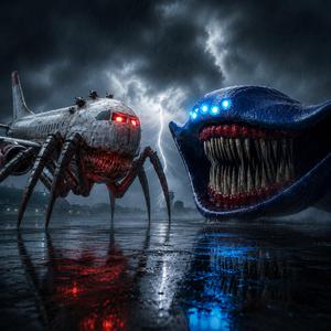 INFECTED SKY VS EL GRAN MAJA (Sea Sky Monsters)
