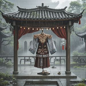 檐雨忆梨园