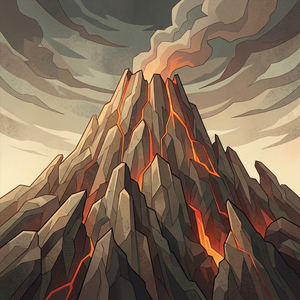 Rugged Volcano