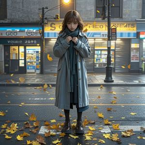 秋天的城市_城市边缘