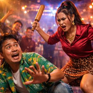 ខ្លាចប្រពន្ធស្លូតដូចខ្លា | Crazy Wife Comedy Song