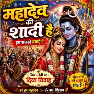महादेव और पार्वती का विवाह