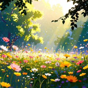 Sun on Grass