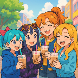 タピオカ食べよか！