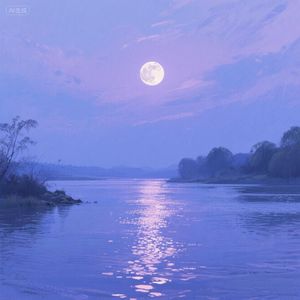 江面微漾月初上